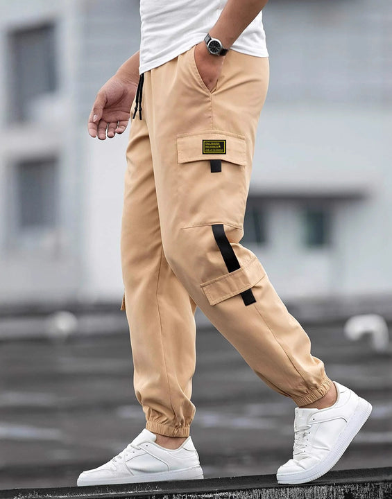 Mens Retro Jogger Casual Work Pants