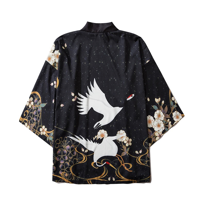Chinese Dragon Traditional Kimono Japanese Anime Cardigan Cosplay Men Women Yukata Female Shirt Blouse Asian Clothing Robe