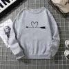 Fashion Crewneck Women Men Unisex Knit Long Sleeve Sweater Sweatshirt for Youth Spring Autumn Winter