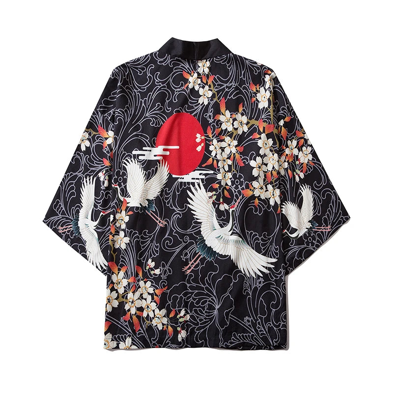 Chinese Dragon Traditional Kimono Japanese Anime Cardigan Cosplay Men Women Yukata Female Shirt Blouse Asian Clothing Robe