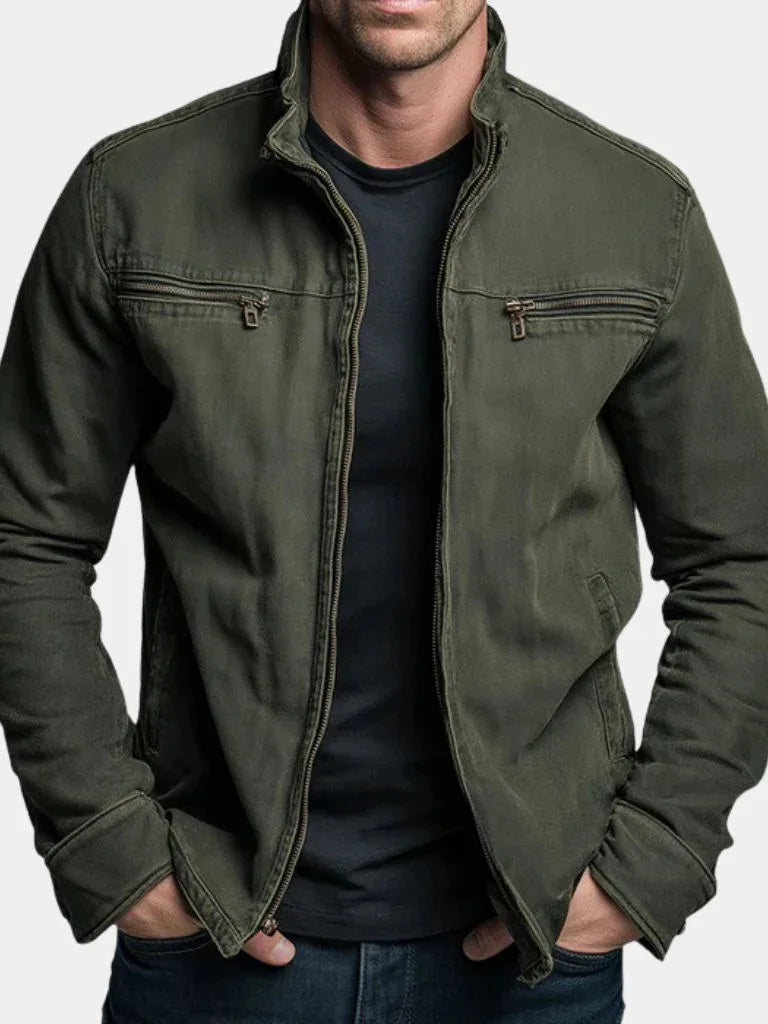 2026 Spring Jacket Men's Tooling Jacket Casual Cardigan Loose Sports Men's Clothing