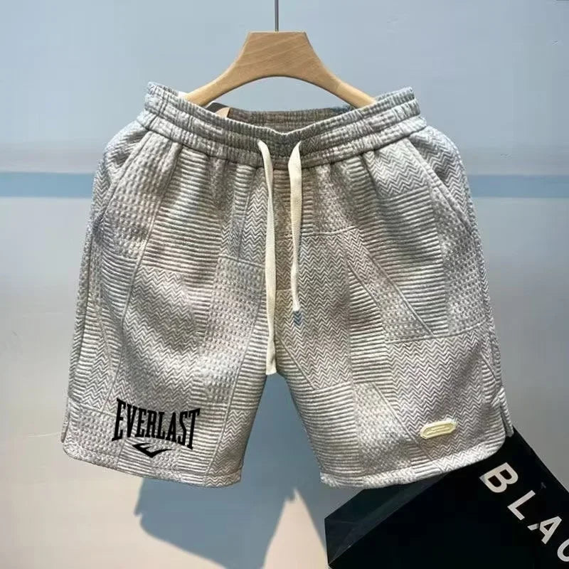 2026 New Casual Printed Shorts Fashionable and Popular Men's Shorts Breathable and Comfortable Spring/Summer Sports Shorts