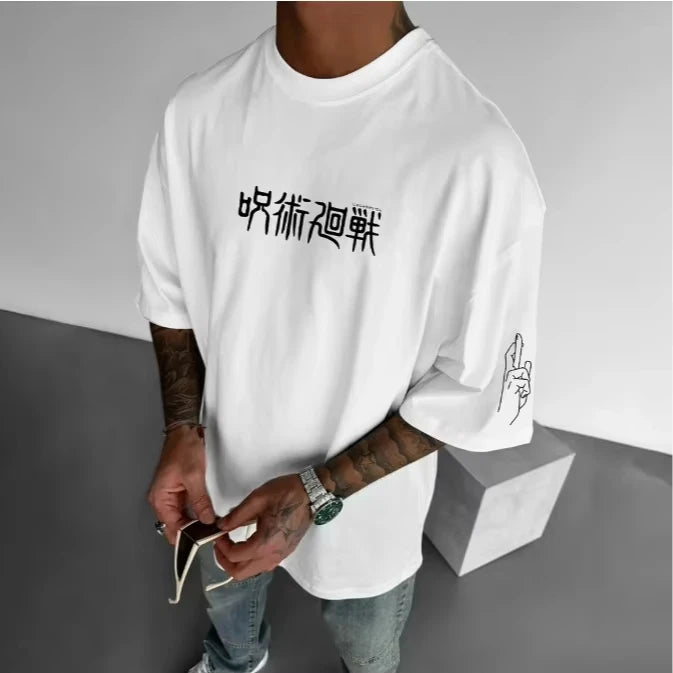 2026 New Unisex Vintage Anime Jujutsu Kaisen Graphics T Shirts Summer Trendy Man and Women Short Sleeved Tee Top Y2k Clothes