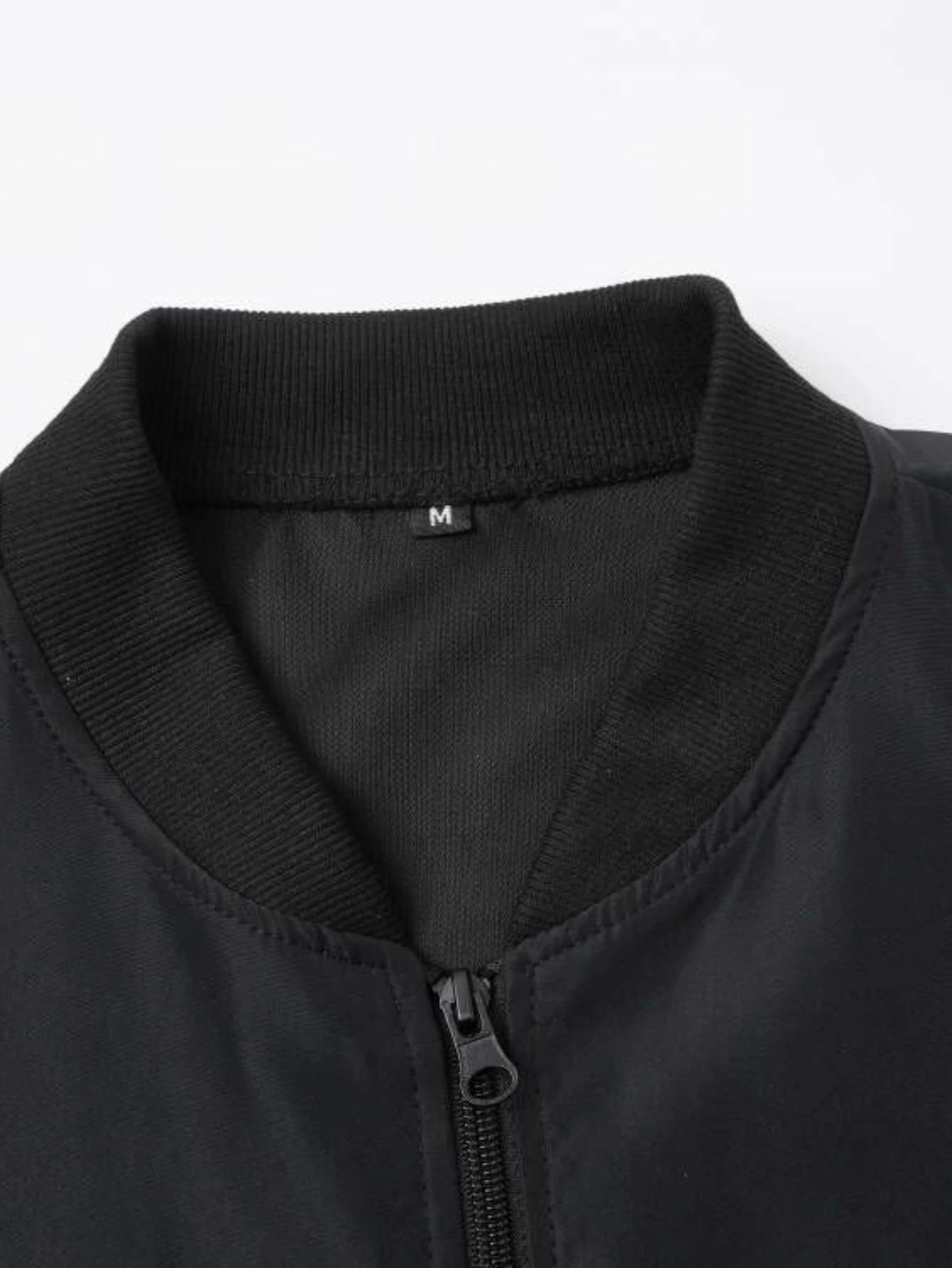 2025 Spring and Autumn New Baseball Collar Short Loose Solid Color Jacket Men's Business Casual Thin Coat Trend