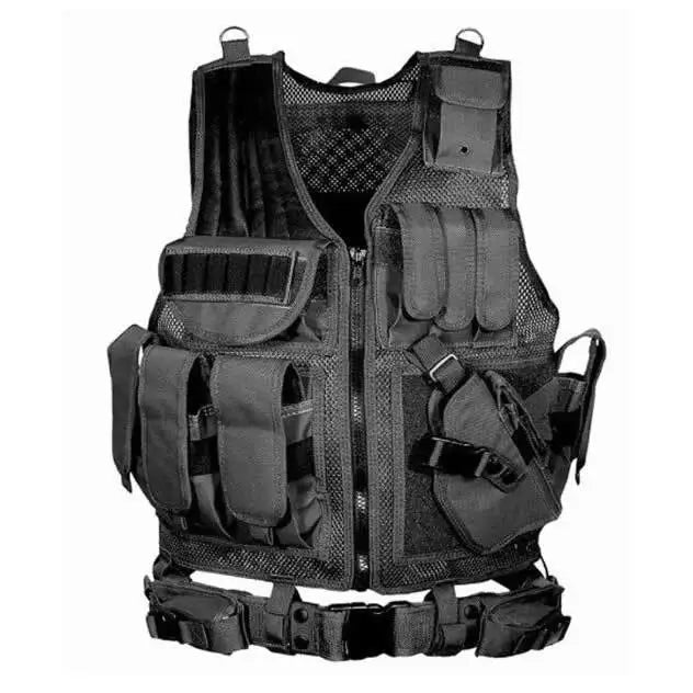 Hunting security clothing SWAT tactical vest SWAT jacket bra multi pocket CS hunting vest camping accessories