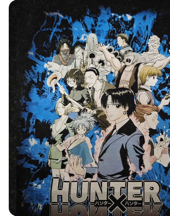 Killua Zoldyck Hoodies Vintage Washed Anime Hunter Hooded Sweatshirts Oversized Streetwear Manga Gon Kurapika Hoodie