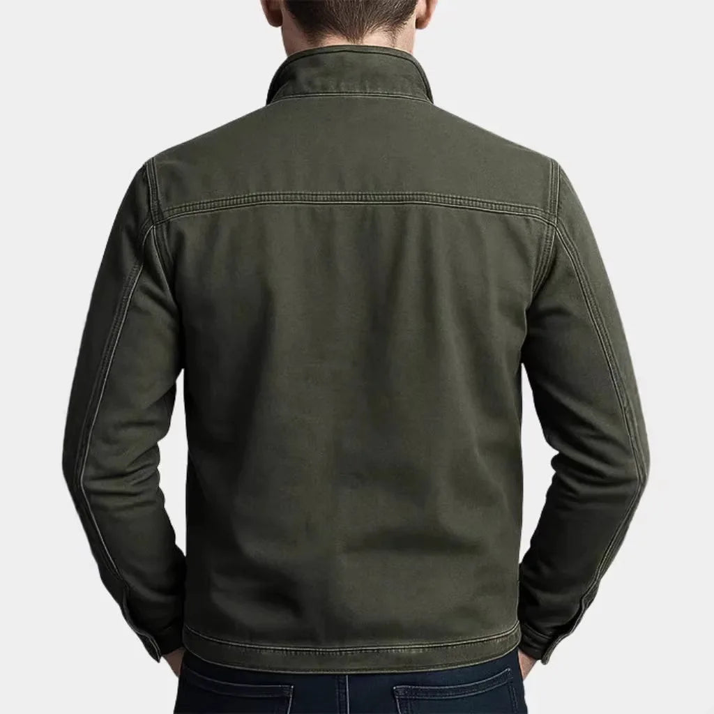 2026 Spring Jacket Men's Tooling Jacket Casual Cardigan Loose Sports Men's Clothing