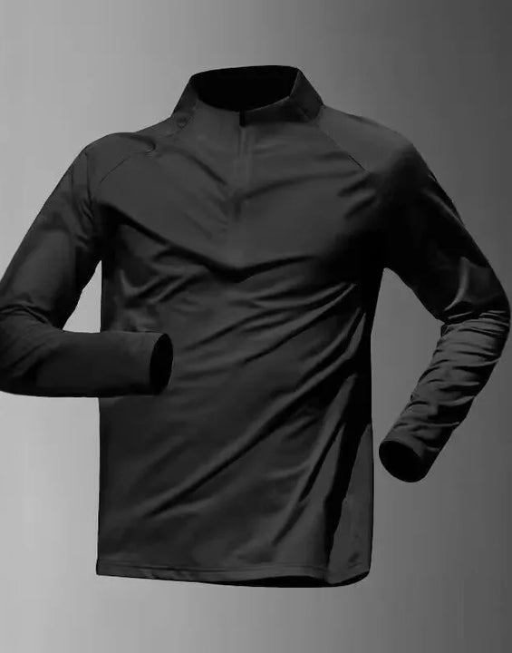 Sports Quick-drying Long-sleeved T-shirt Men's Sports Top Summer Training Sun Protection Outdoor Tees Fitness Clothes