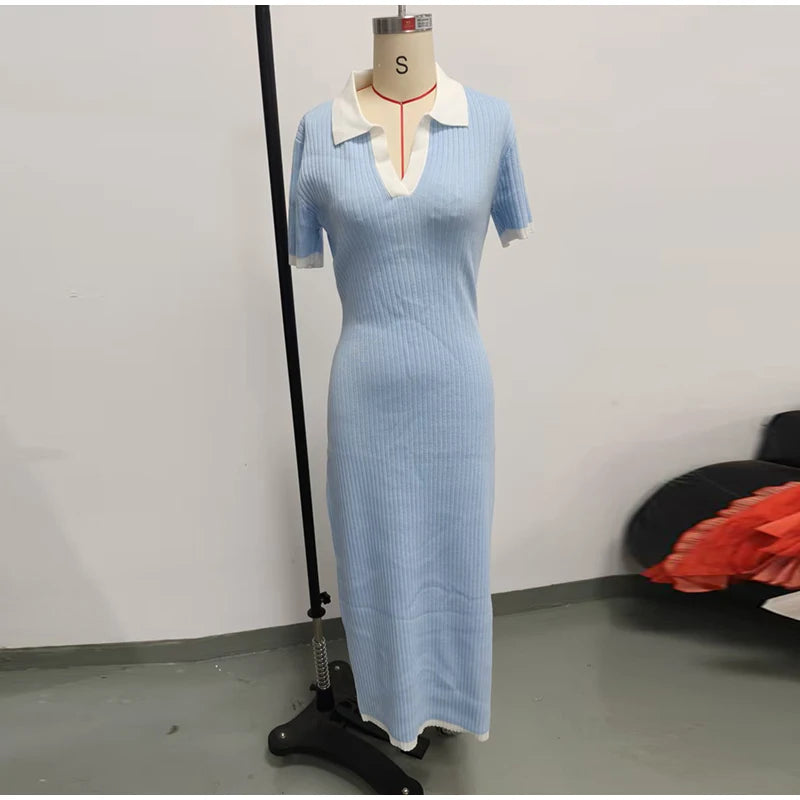 Women Elegant Maxi Dress Keyhole Neckline Braided Trim Sleeveless Backless High Slit Hem Solid Dresses 2026 Summer Fashion Gown