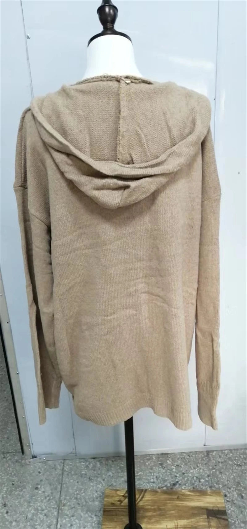 Fashion Warm Autumn Winter Sweater Long Sleeve Cardigans Vintage Knitted Sweaters for Women 2025 Mid Length Coat Streetwear