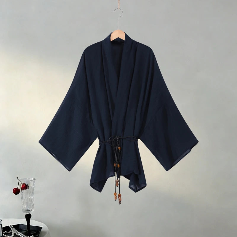 Tie Front Textured Women Set V-Neck Loose Set Wide Sleeve Drawstring Pants Casual Lounge Solid Color 2 Piece Outfits For Daily