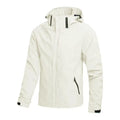 Men's Outdoor Waterproof Raincoat Lightweight Cycling Coat with Hood Streetwear Hiking Windproof Jacket Climbing Outdoor Jackets