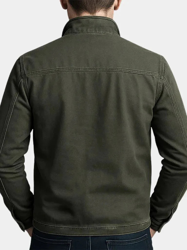 2026 Spring Jacket Men's Tooling Jacket Casual Cardigan Loose Sports Men's Clothing