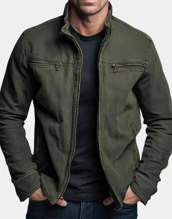 2026 Spring Jacket Men's Tooling Jacket Casual Cardigan Loose Sports Men's Clothing