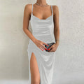 Velvet Bodycon Midi Dress