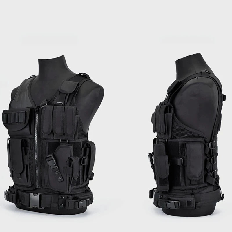 Hunting security clothing SWAT tactical vest SWAT jacket bra multi pocket CS hunting vest camping accessories