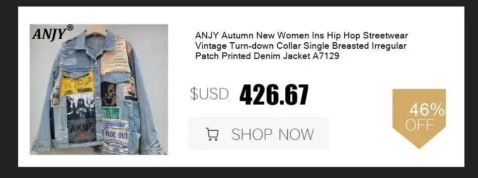 ANJY Spring Autumn New Women Washed Vintage Ripped Design High Street Jeans Trendy Fashion Straight Versatile Denim Pants A23084