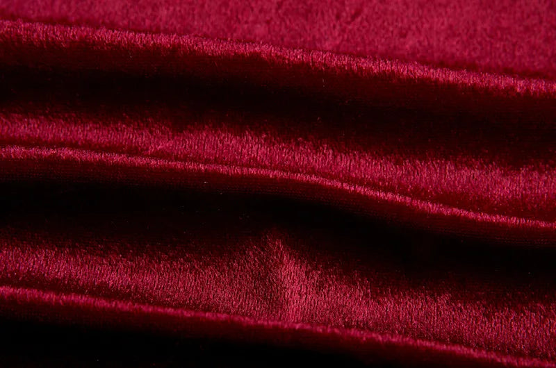 Velvet Bodycon Midi Dress