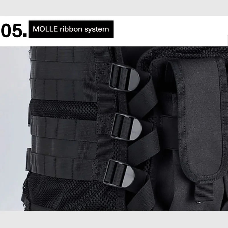 Hunting security clothing SWAT tactical vest SWAT jacket bra multi pocket CS hunting vest camping accessories