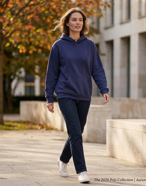 2026 Polo Print Hoodie